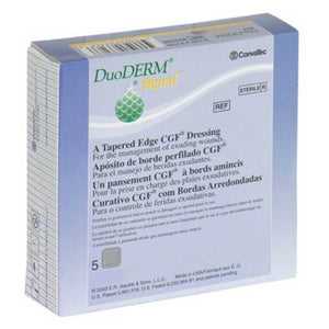 DuoDERM Signal 403327 Hydrocolloid Dressing, Box of 5