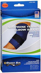 Sport-Aid SA9035 BLU LG Elbow Sleeve, 1 Each