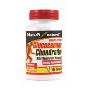 Mason Vitamins 1248100 Glucosamine Chondroitin, Bottle of 100