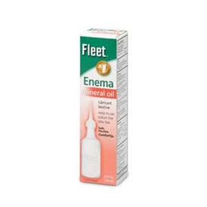 Fleet Enema Mineral Oil 4-1/2 oz Latex Free