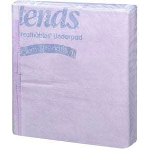 Attends Supersorb Maximum with Dry-Lock ASBM-3036 Positioning Underpad 30 X 36 Inch Disposable Polymer Heavy Absorbency, Pack of 5