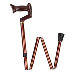 Carex A746-00 Folding Cane with Adjustable York Handle, 1 Count