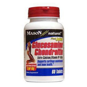 Glucosamine Chondroitin Plus Calcium Vitamin D & Soy, Tabs, Bottle of 60