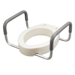 Drive Premium Raised Toilet Seat with Removable Arms - 13 3/4" x 19 1/4"
