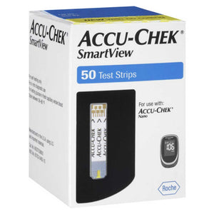 ACCU-CHEK 06337538001 SmartView Test Strip, Box of 50