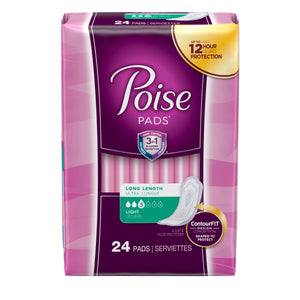 Poise 48536 Original Pads, Pack of 24