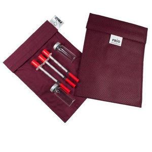 FRIO FRIOUS1052BUR Large Diabetic Insulin Cooling Wallet Burgundy, 1 Each