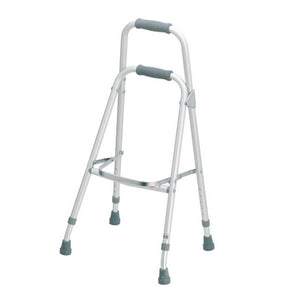 Carex FGA873C0 0000 Side Step Folding Walker Adjustable Height, 1 Count