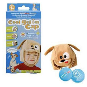 Cool Gel N Cap CGC101TOBY Kids Ice and Heat Packs with First Aid Cap, 1 Each
