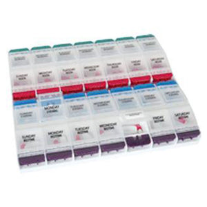 Medtime Planner 67583 7 Day Pill Organizer, Pack of 3
