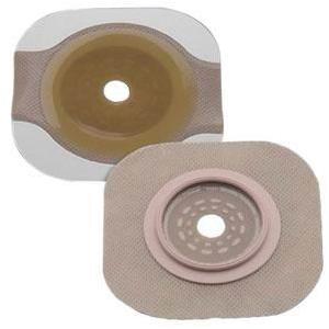 New Image FlexWear Cut-to-Fit Skin Barrier - Up to 2-1/4", 2-3/4" Flange, Tape Border, Blue - Box of 5
